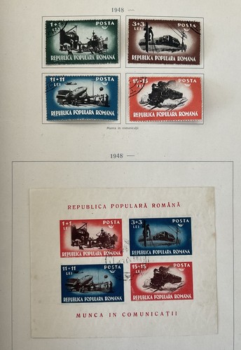 Romania 1948 1965 - romania, e