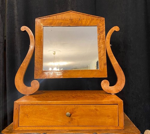 Specchio tavolo biedermeier - tavolo,