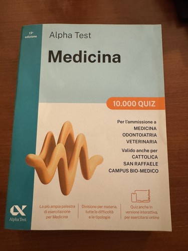 Test ufficiali medicina - di, e