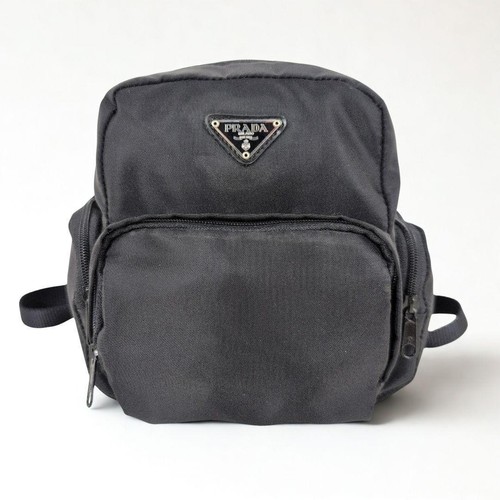 Mini zaino prada - nylon, nero