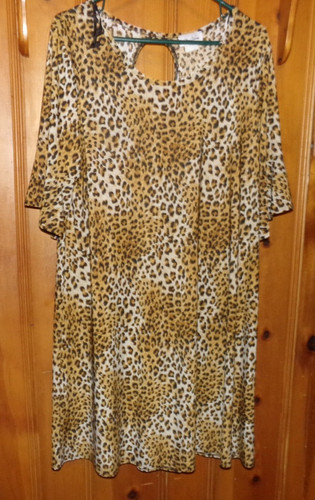 Abito leopardo star viccen - abito,