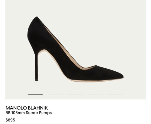 895 manolo blahnik - manolo, decolte