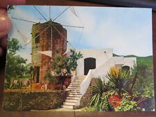 CARTOLINA DI ALASSIO - MOGLIO - MULINO SARACENO  STUDIO DI MARIO BERRINO -