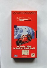 F1 50 Anni di Storia Piloti Tecnica Duelli VHS 45 min apr 99 Quattroruote Domus