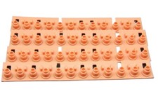 5PCS Pulsante Contatto Gomma