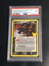 Pokémon card Umbreon gold