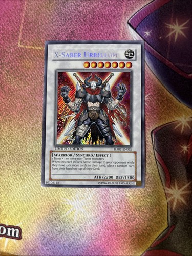 Yugioh saber urbellum - x-saber,
