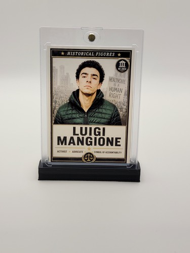 Luigi mangione carta arte - carta,