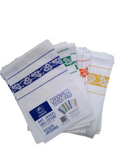 6 strofinacci in puro cotone