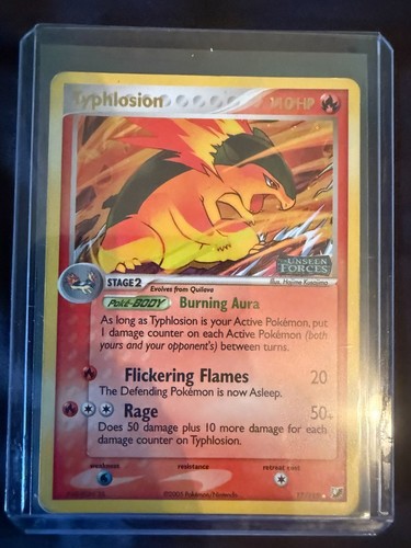 Pokemon typhlosion 115 ex - typhlosion, 17/115