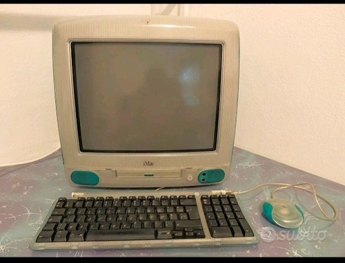 Apple imac computer vintage - g3,