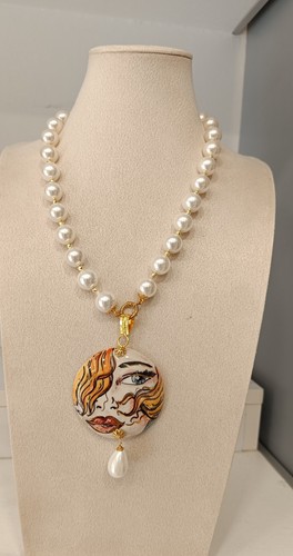 Collana girocollo artigianale