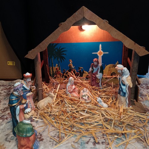 Set natività porcellana - in,
