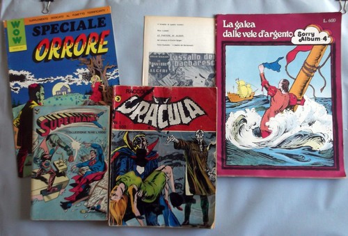 Lotto fumetti dracula corno - lotto,