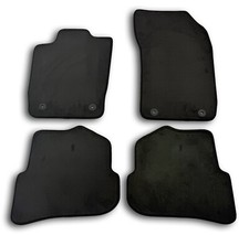 Tappetini per Audi A1 (8X) dal 2010-2018 ,  Velluto premium Antracite