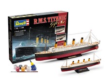 Modellino nave da montare model kit di montaggio R.M.S. TITANIC 1:700 + 1:1200