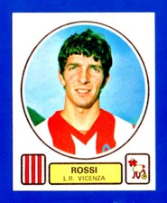 ADESIVO CALCIATORI PANINI 1977/78 PAOLO ROSSI #153 REC/RIMOSSO RARO