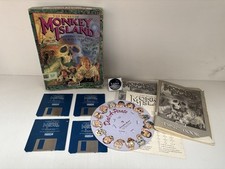 AMIGA SECRET OF MONKEY ISLAND BIG BOX LUCASFILM GIOCHI PAL