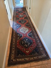 Raro ANTICO TAPPETO RUNNER