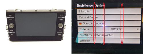 Display radio volkswagen - radio,