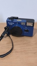 Konica Pop Compact Blue Camera