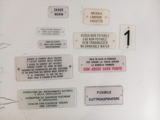 Lotto  di 10 Targhe  F.S