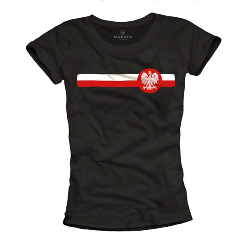 Maglia donna con bandiera