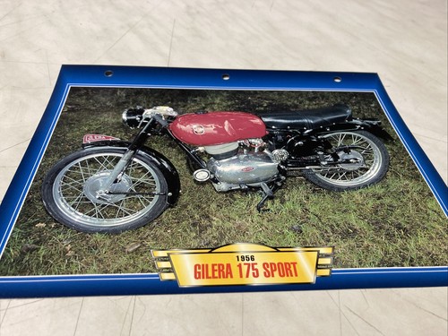 Gilera 175 sport 1956 scheda - 175,