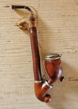 Pipa Riva del Garda in radica di Erica e ottone corno ciliegio del I° 900 