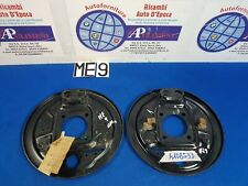 COPPIA PIATTO PORTAGANASCE FRENO POSTERIORE DX/SX FIAT 850 T 900 T PULMINO ORIG.