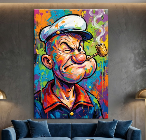 Pop art popeye marinaio - pop, art,