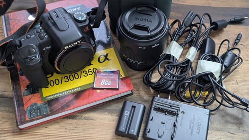 Sony alpha 350 sigma 18 - 350, 18-50mm