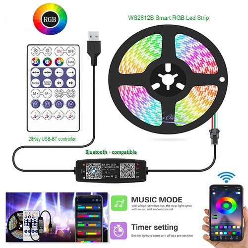Ws2812b smart rgb striscia - ws2812b, led