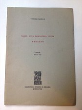 VITTORIO IMBRIANI - SAGGIO DI UN'ENCICLOPEDIA NUOVA ABBAINO - BENITO IEZZI 