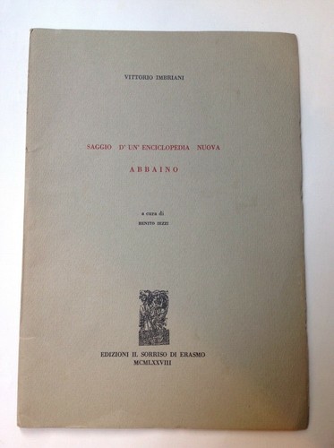 Vittorio imbriani saggio di - imbriani,