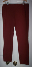 DALIA Ponte Knit Burgundy Red