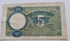 BANCONOTA ALBANIA 5 FRANGA ARI 1939-1944 OCCUPAZIONE ITALIANA 5 FRANCHI