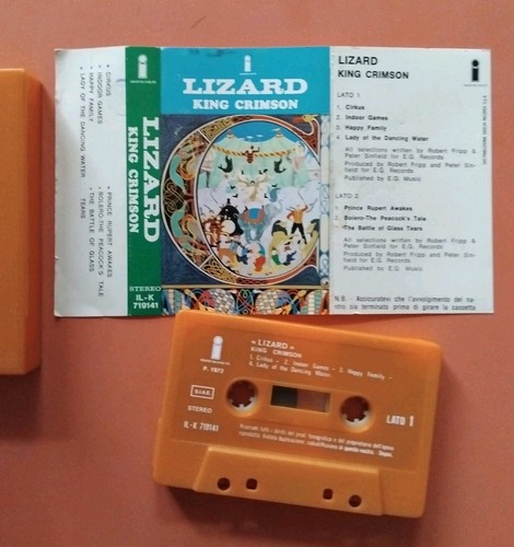 King crimson lizard - lizard, mc