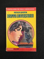 Dramma Universitario di Quentin n. 250 I Capolavori dei Gialli Mondadori 1964