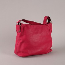 Coccinelle Borsa Fucsia Vera Pelle Second Hand Italia Originale