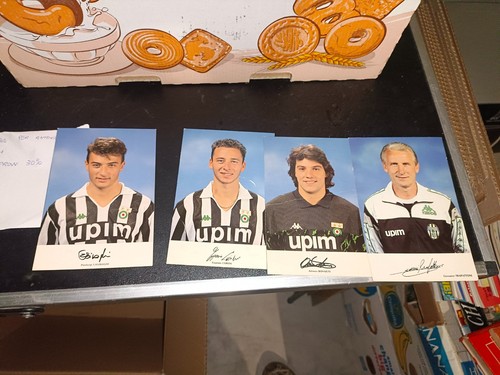 Cartoline juventus 1990 - cartoline,