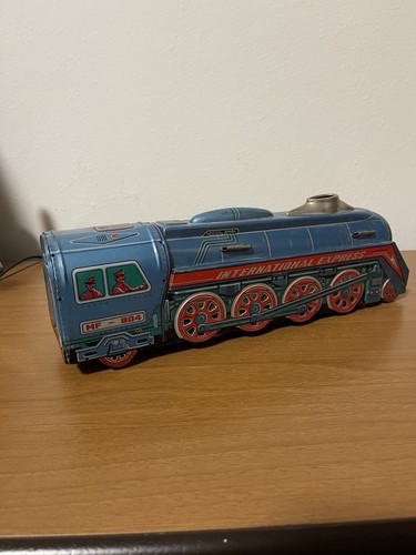Trenino vintage latta da - trenino,