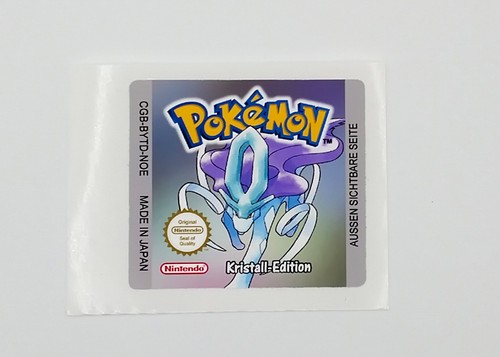 Gameboy pokémon cristallo - gameboy,