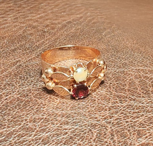 Raro anello mignolo oro - anello,