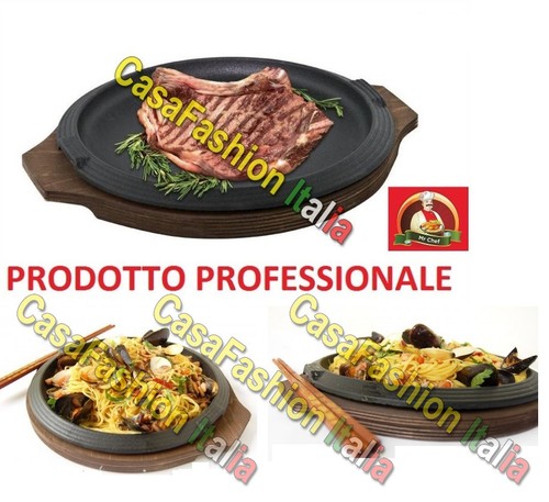 Piastra piatto ghisa base - piatto,