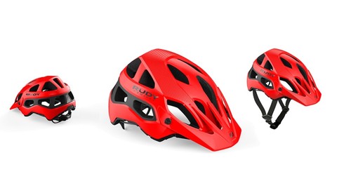 Casco rudy project protera red - casco,