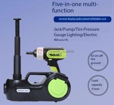 Compressore Aria Portatile Idraulico 12V Cric Elettrico Funzionale per Veicoli