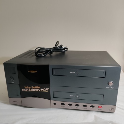 Video dual deck lettore - video,