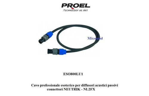 Proel eso800lu1 cavo - eso800lu1, speakon