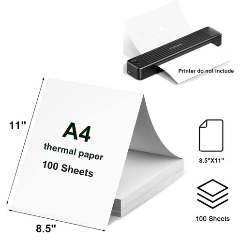100 fogli carta termica - , a4